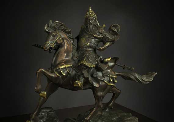 Guan Yu statue 3D Scan from Artec 3D Scanners.<br><h7>DAZ Studio 4.5 Pro | LuxRender</h7>